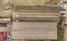 a snow-capped mountain range